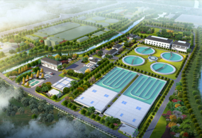 六安市城北污水处理厂二期氧精...